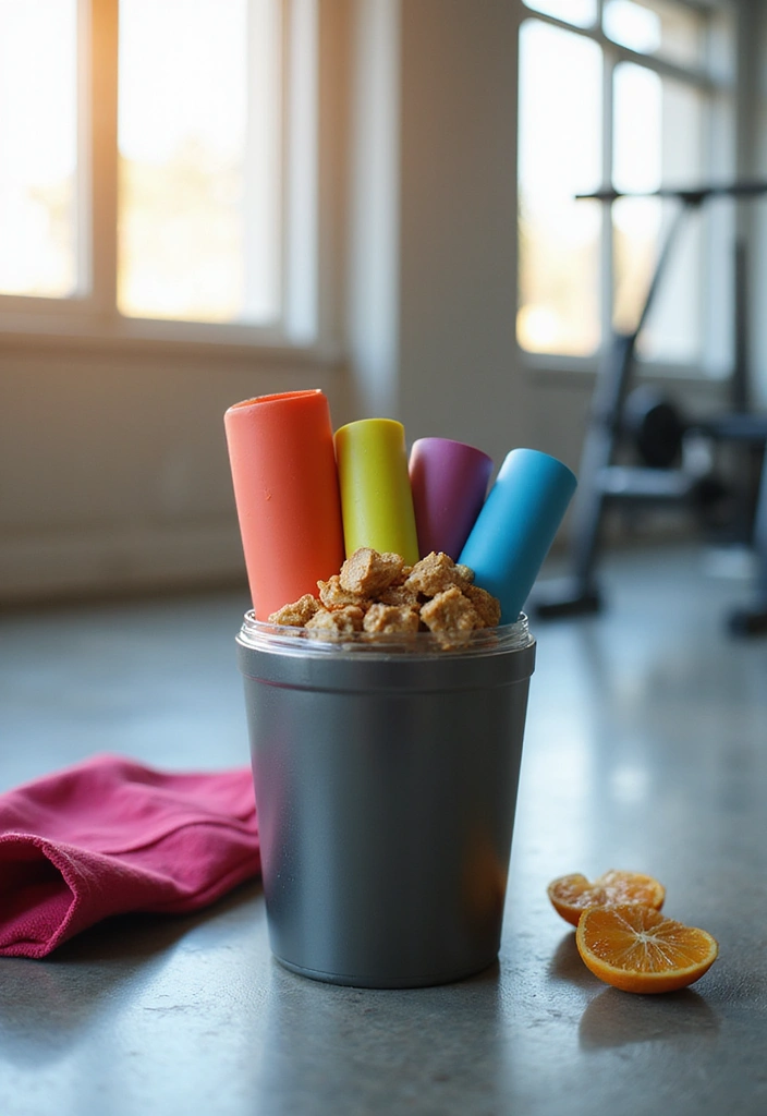 20 Creative Cup Gift Ideas Filled with Surprises - 8. Fitness Fun Cup