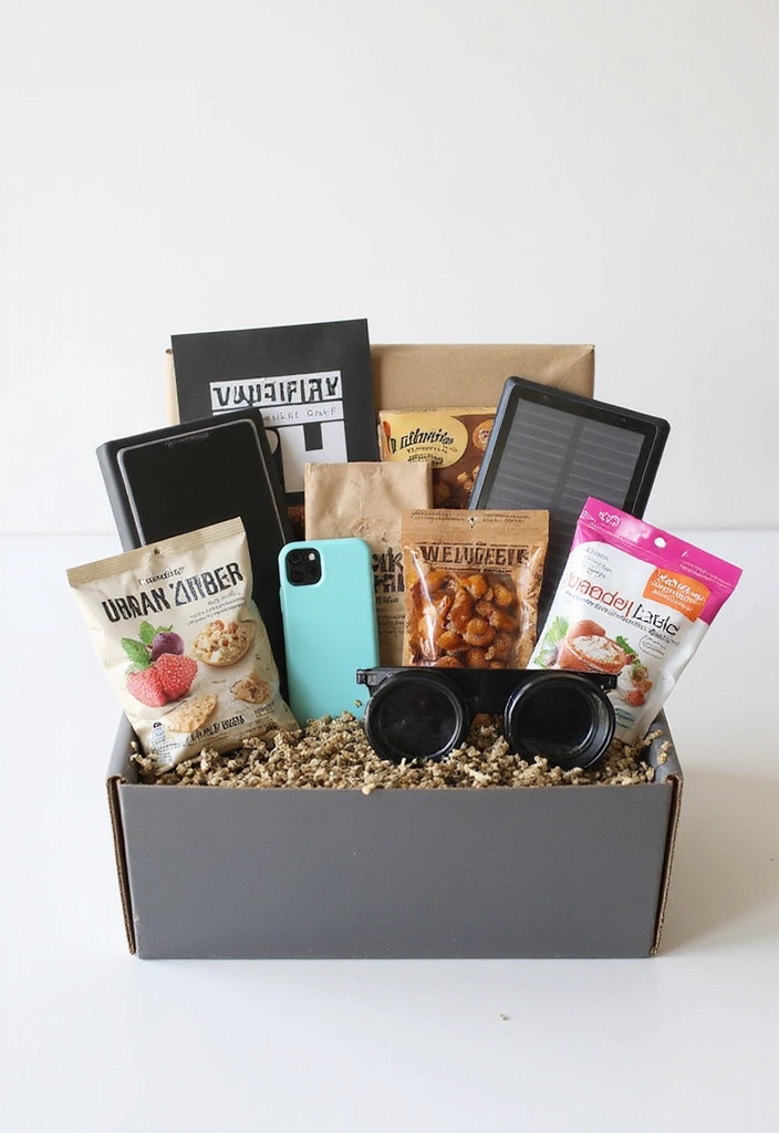 20 Thoughtful Father’s Day Gift Basket Ideas for Dad - 5. Tech Gadget Lover's Basket