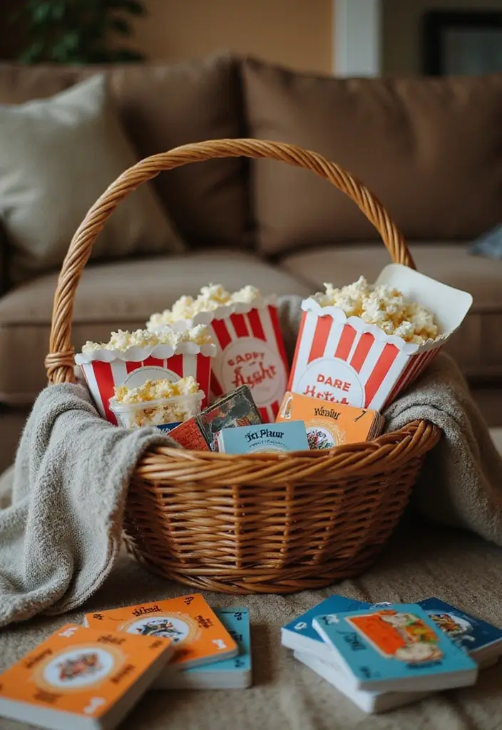 15 Wedding Shower Gift Basket Ideas Everyone Will Love - 11. Family Game Night Basket