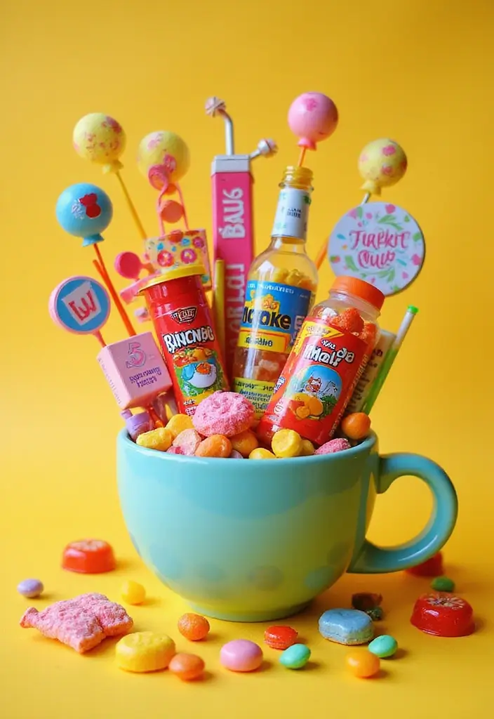 20 Creative Cup Gift Ideas Filled with Surprises - 17. Nostalgic Childhood Cup