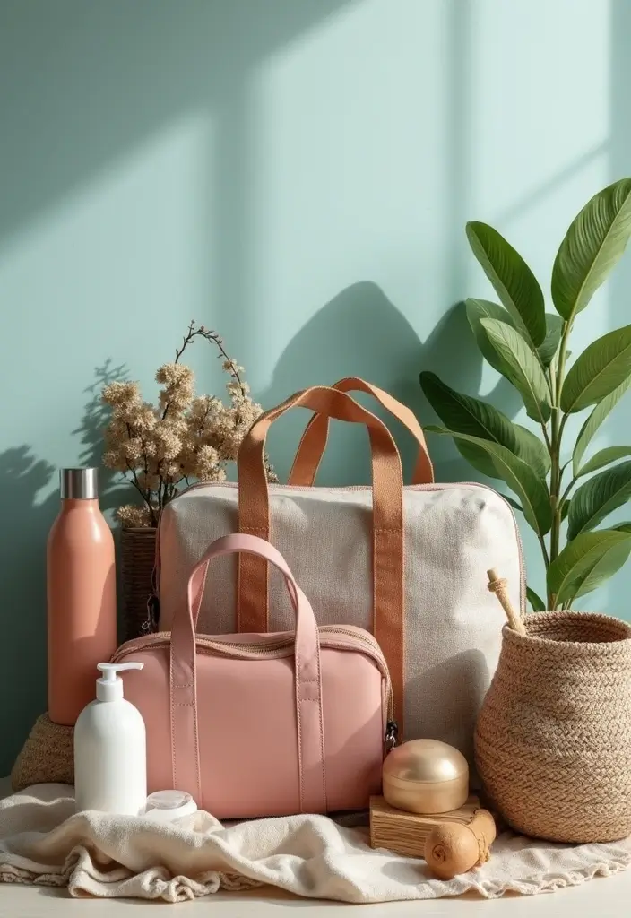 15 Wedding Shower Gift Basket Ideas Everyone Will Love - 14. Sustainable Travel Kit