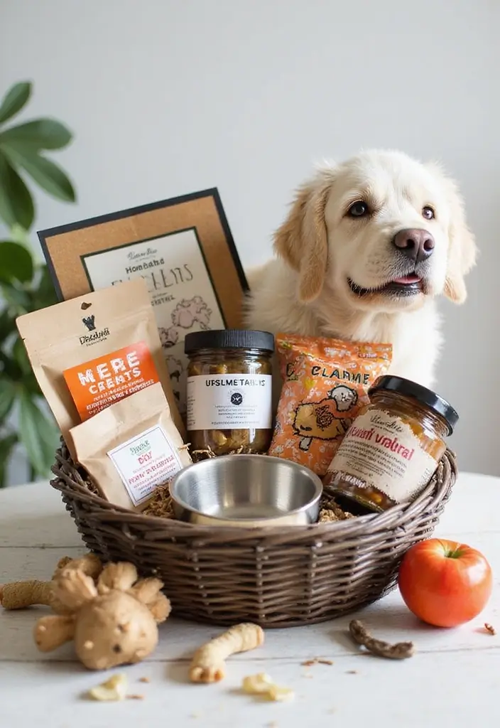 20 Thoughtful Father’s Day Gift Basket Ideas for Dad - 17. Pet Lover's Basket