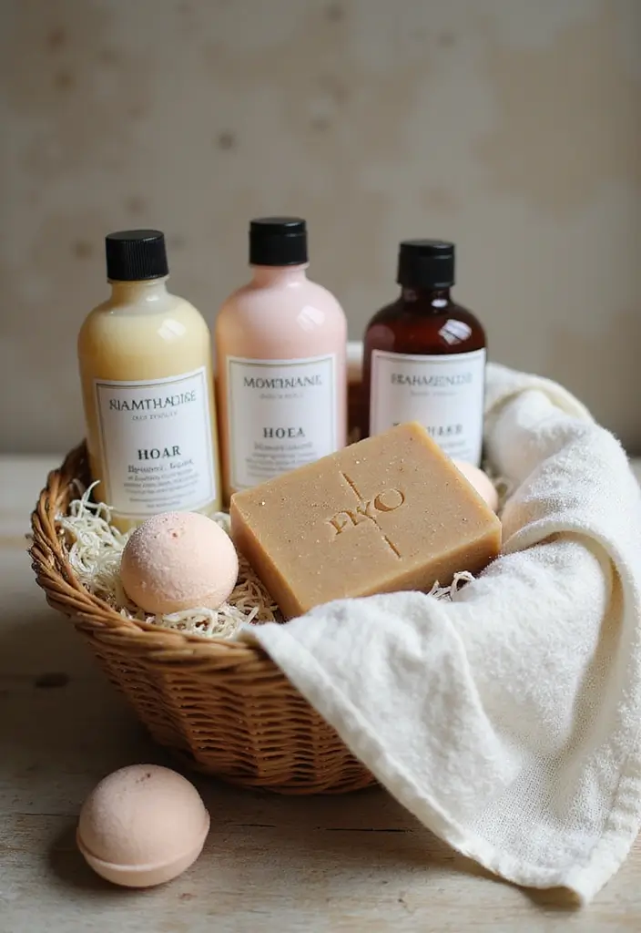 20 Thoughtful Father’s Day Gift Basket Ideas for Dad - 20. All-in-One Spa Basket